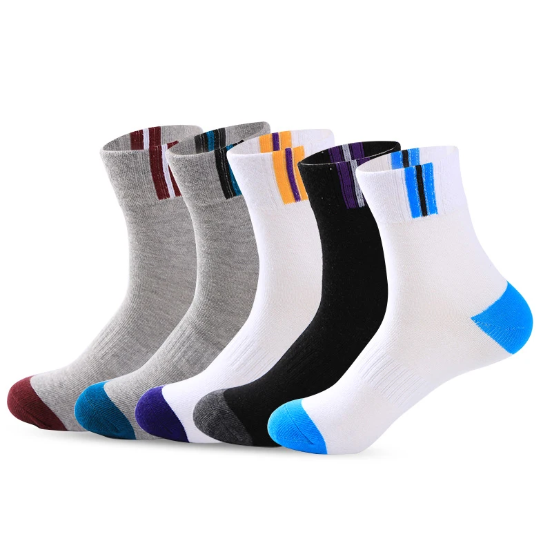 Men Cotton Socks Autumn Winter Long Sock Sweat absorbent Sock Anti Friction Socks Man