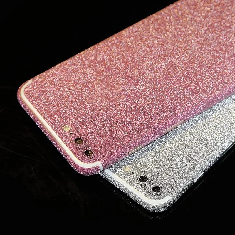 Bling Sticker Case For iPhone 7 5 Full Body Decal Skin Bling Glitter