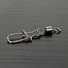 1000 шт. рыболовный поворотный Вертлюг ствола Вертлюги Оснастки соединитель для приманки для рыбалки аксессуары