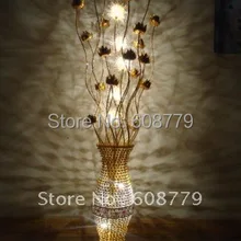 F030- Новое поступление алюминиевая индийская торшер