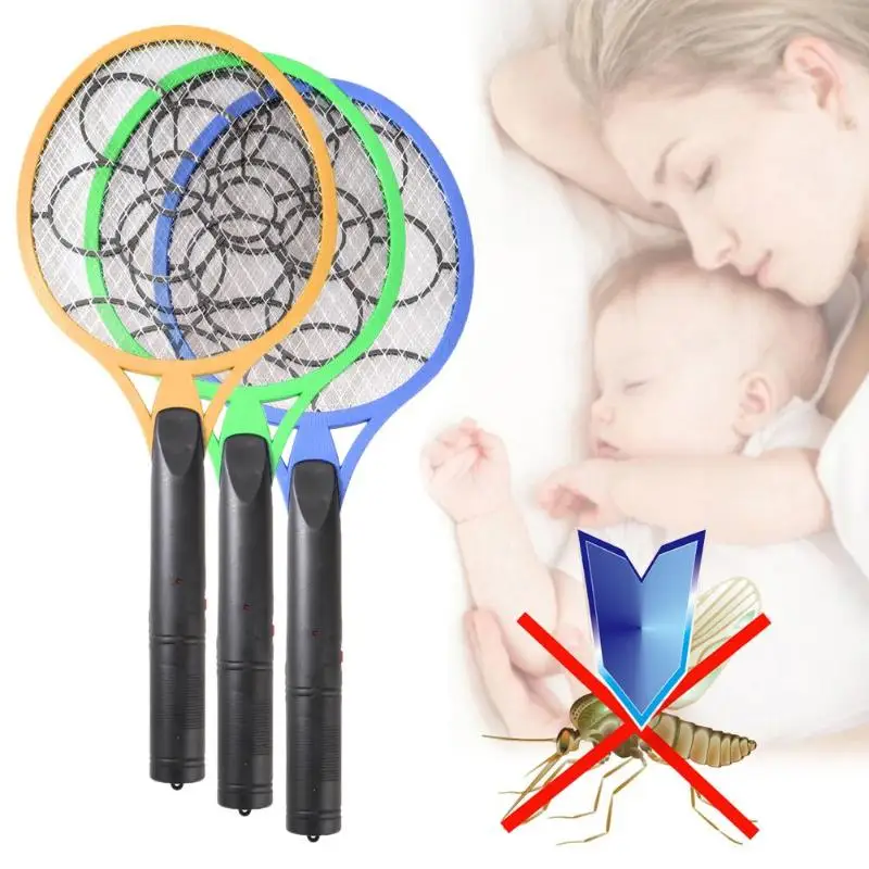 Electric Mosquito Swatter Anti Mosquito Fly Repellent Bug Insect
