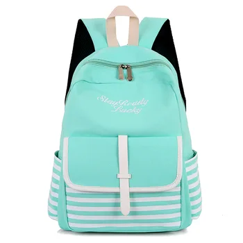 

Teenage Girls Canvas School Bags for Women Laptop travel bag Female Cute Style Backpacks Fashion School Backpack mochila bolsa
