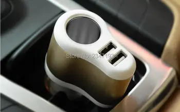 

car styling car-charger sticker for ford focus 2 3 MK2 MK3 fiesta mondeo ecosport kuga CAR accessories