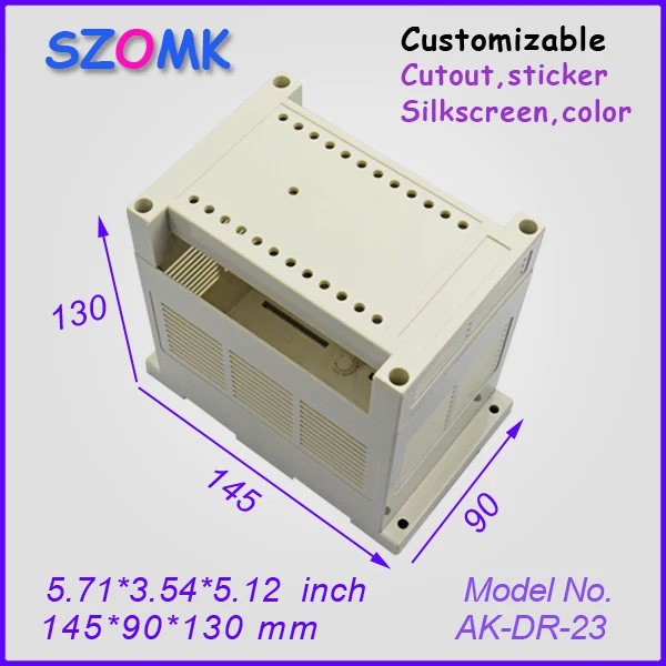 1 piece plastic electronic project box enclosure case electrical box