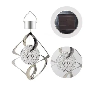 

Solar Powered Wind Chimes Light Hanging LED Garden Outdoor Lamp Colour Changing Hanging Christmas Party Home Decoration Hot Sa