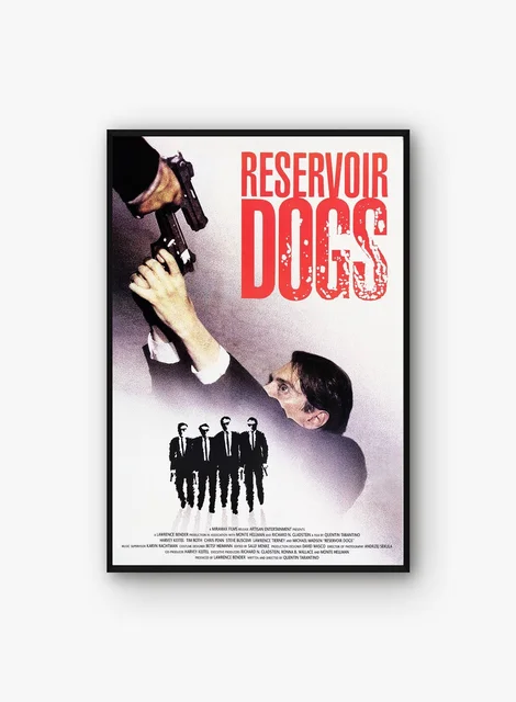 Reservoir Dogs Movie TV Poster Wall Art Wall Decor Silk Prints Art
