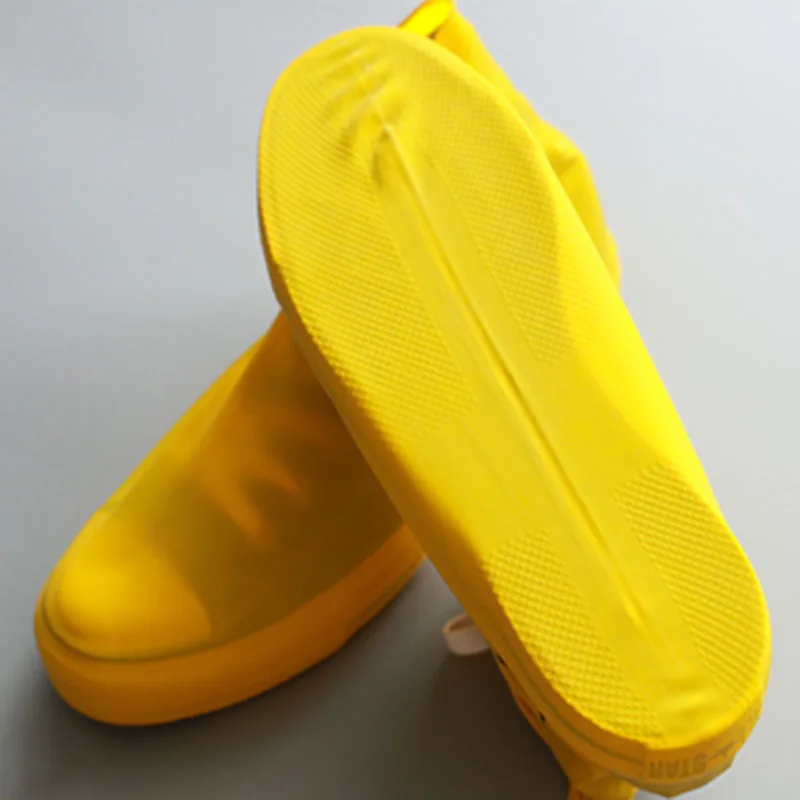 Jron/1 пара одноразовых водонепроницаемых ботинок для мужчин и женщин; непромокаемая обувь для защиты обуви от пыли; дышащая обувь; обувь на плоской подошве