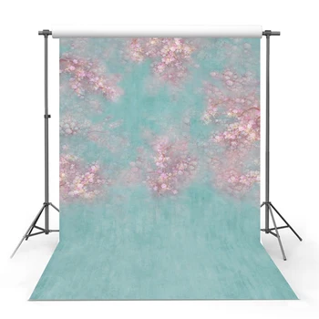 

Customized Vinyl Photography Backdrops Digital Printing Newborn Background floral photo Backdrop S-101