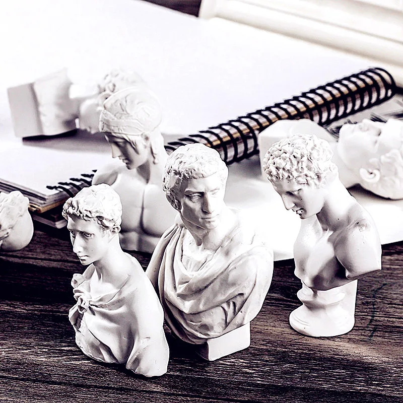 10 шт./компл. Venus Mozart Ares Агриппа статуя авторские изделия из смолы офис окна Гостиная украшения L2713