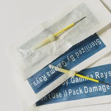 Актуальная Тайваньская игла татуировки 100 шт 5-Spong игла татуировки для Перманентный макияж тайваньский тату Дракон машина