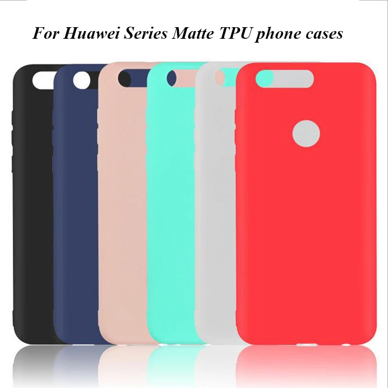 Gulynn matte fitted mobile phone case for huawei P20lite P10 P8lite P9lite P10lite screen protector honor 8 5A 5X 6A 6X |