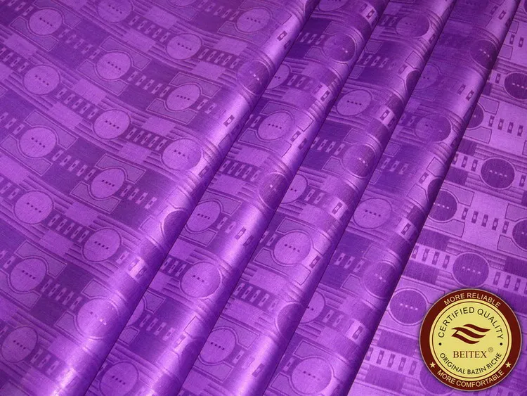 Guinea Brocade Ткань высокое качество Базен Riche (аналог Getzner) 10 ярдов/шт Senegal Garment Tissu