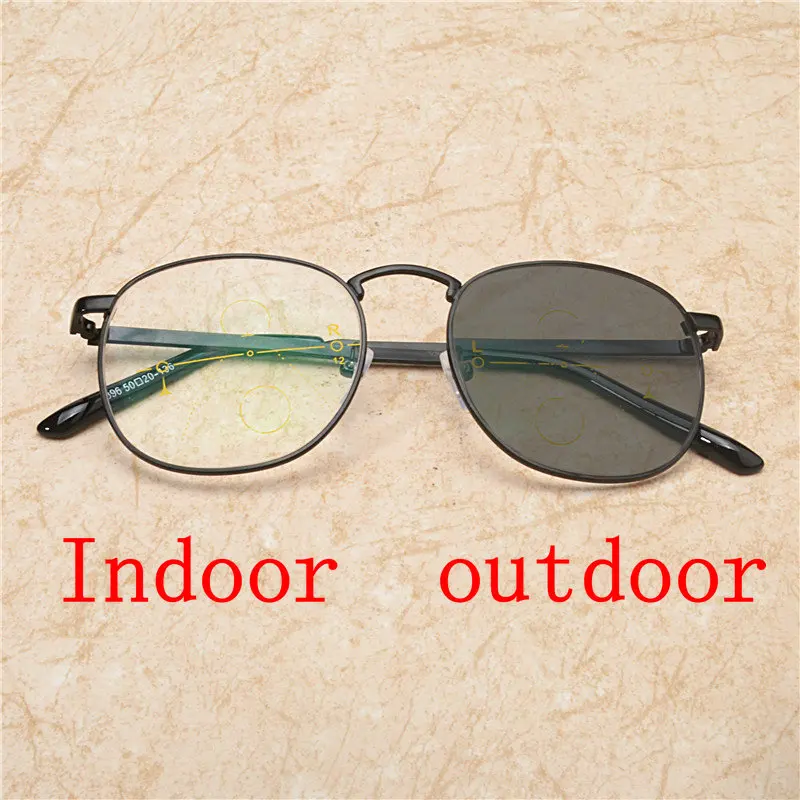 Progressive Smart zoom glasses Transition Photochromic Reading Glasses
