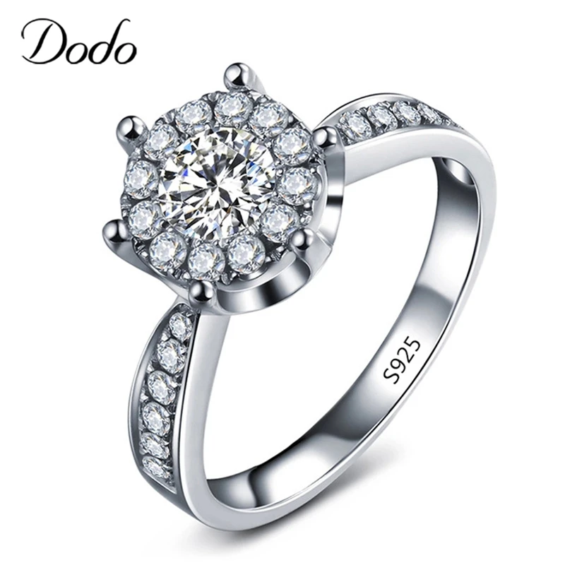 

Luxury White Gold Color Rings For Women Crystal Jewelry Wedding Engagement Bague Femme Accessories Supernatural Anel 585 DR93