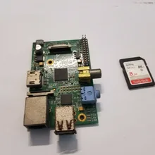 Б/у Raspberry Pi Модель B 512MB ram, 700 Mhz, 8G sd-карта Модель B Raspberry Pi, Rev 2,0 512MB ram