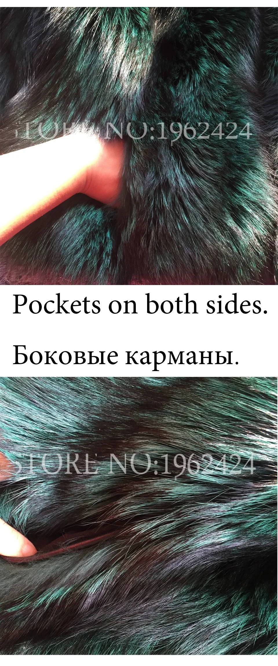 Большие размеры меховое пальто Модная Новая зимняя Женская качественная Роскошная зеленая Серебряная Лисичка меховая кожаная куртка