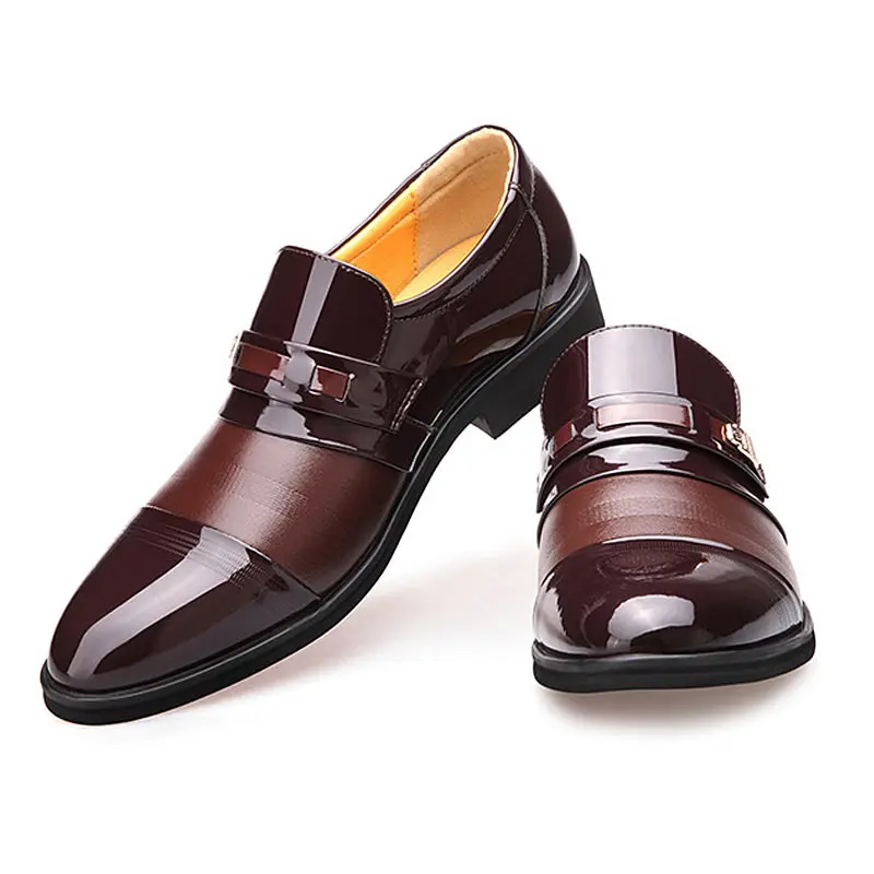 Дизайнерские новые мужские кожаные туфли, модная деловая обувь, мужская повседневная обувь, лидер продаж, деловые мужские свадебные туфли
