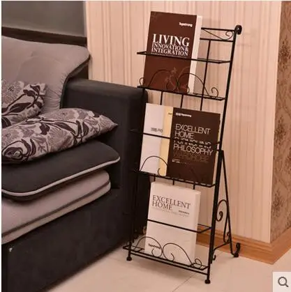 الحديد الفن عرض رف رف مجلة دورية