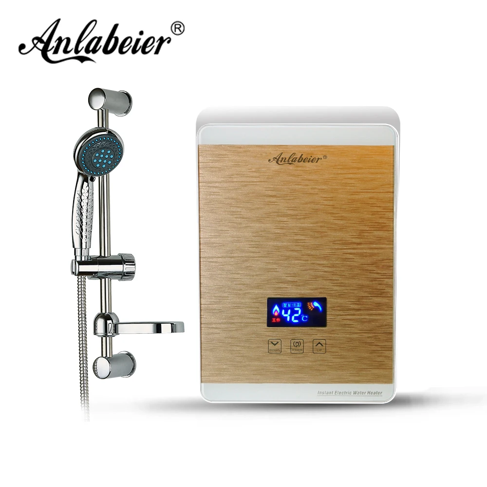 

Anlabeier tankless water heater 220v kitchen electric hot water heater shower
