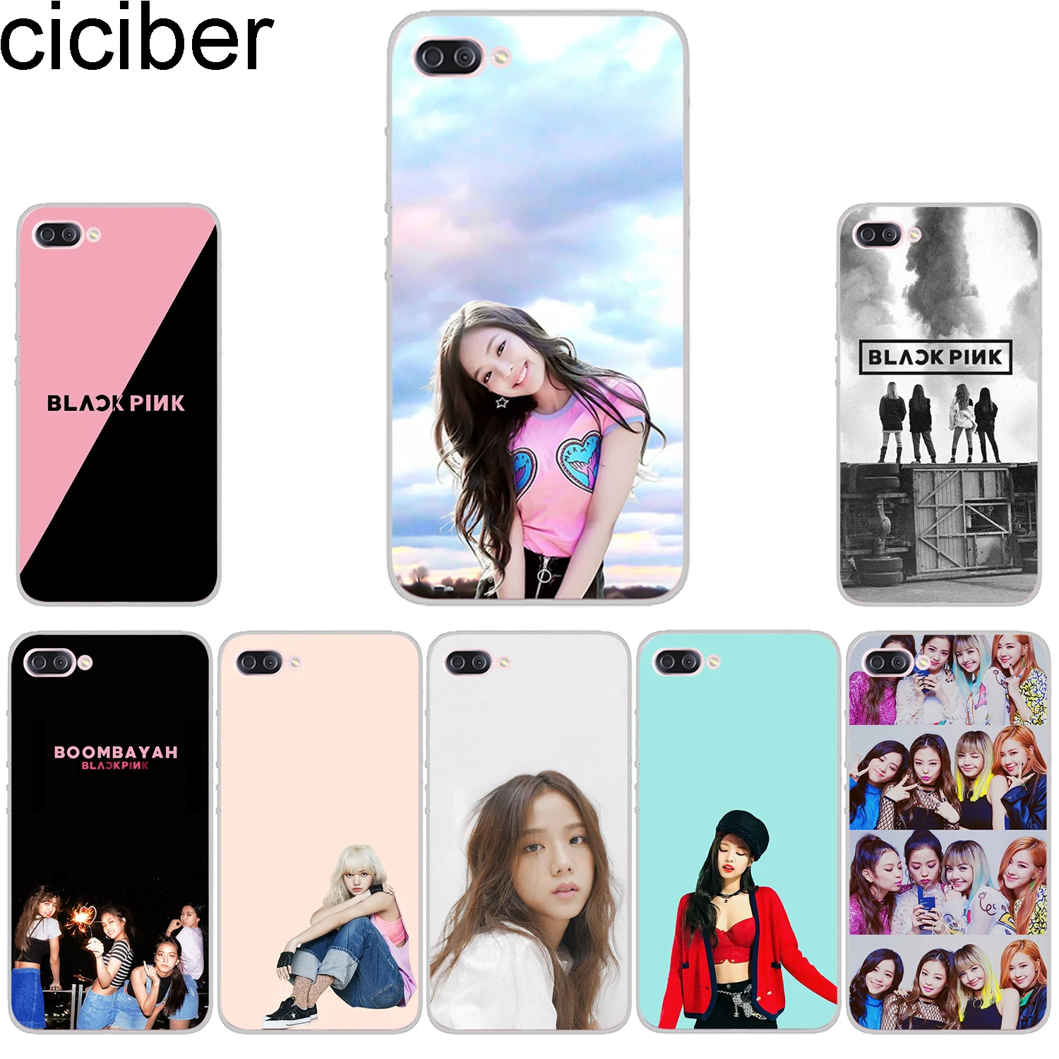 

ciciber Phone Cases For ASUS Zenfone 4 Max Plus Pro Live 3 GO Case Soft Back Cover ZC520KL ZB501KL ZC554KL ZB500KL Blackpink