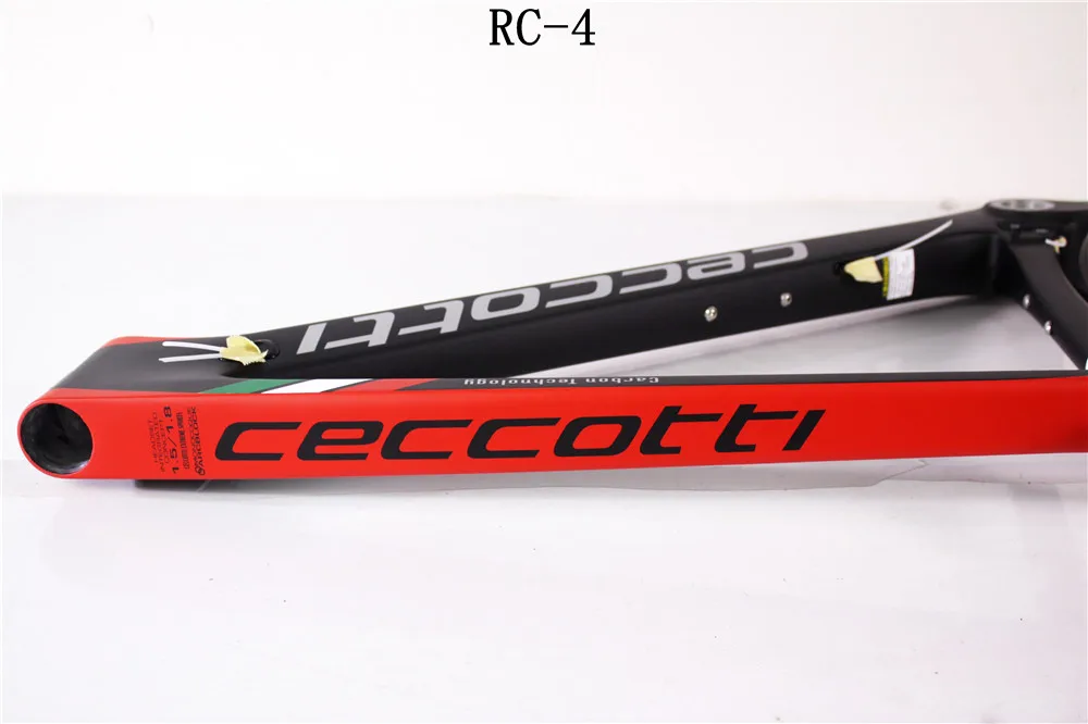 Discount 2019 new carbon mtb frame Ceccotti mountain cross carbon bike frame 142*12 and 135*9mm exchangeable bicycle frame 4