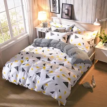 

Modern Geometric Twin Full Queen Size Duvet Cover Single Double Bed Duvet Cover For Girls Boys XF348-6