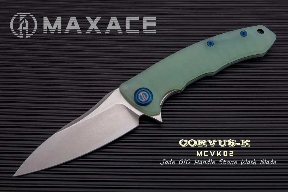 Maxace Corvus-K складной нож Походный нож K110 стальной нож stonewash