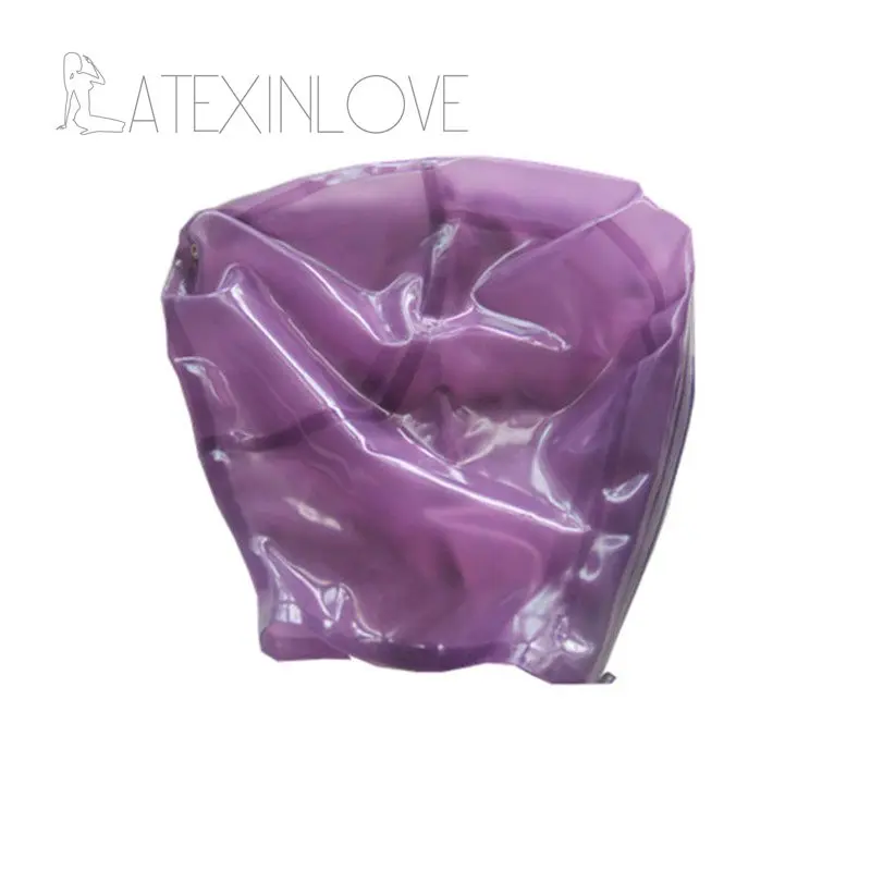 Handmade-Transparent-Purple-Latex-Hood-with-Mouth-Breath-Control-Hole-Sexy-Hood-Made-High-Quality-Nature-Rubber-Mask-Back-Zipped-1
