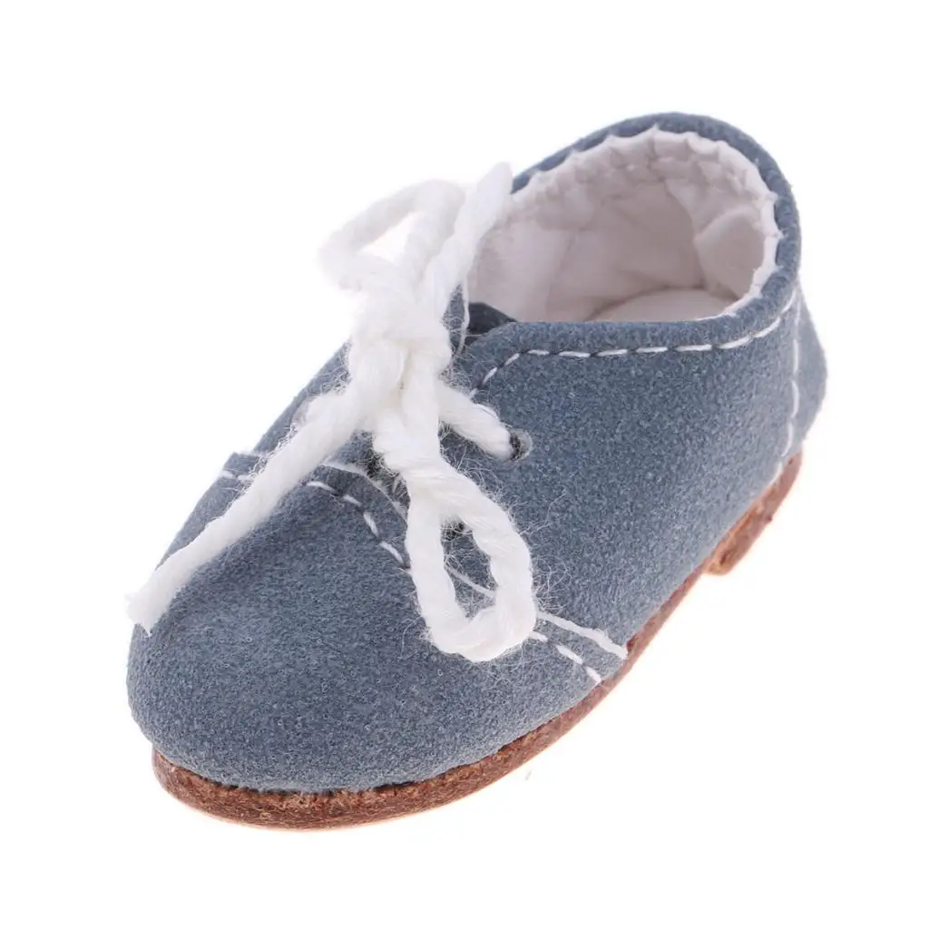 Lovey Doll Mini Lace Up Shoes 1/6 BJD Dolls Casual Wear, for girls Doll Accessory Girl Toys  or other 1/6 dolls Cloth