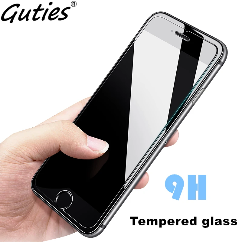 2.5D HD الزجاج المقسى ل iphone 4 5 ثانية ثانية SE 6 6 ثانية 8 7 زائد X XR XS ماكس الزجاج iphone 7 8 واقي للشاشة واضح الزجاج ل iphone 7