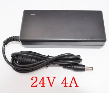 

50PCS High quality IC solutions AC 100V-240V DC 24V 4A Switch power supply, 96W LED adapter, DC 5.5*2.1-2.5mm