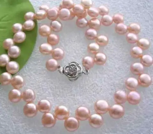 

3902 Vogue Pink Freshwater Pearl Jewelry Necklace