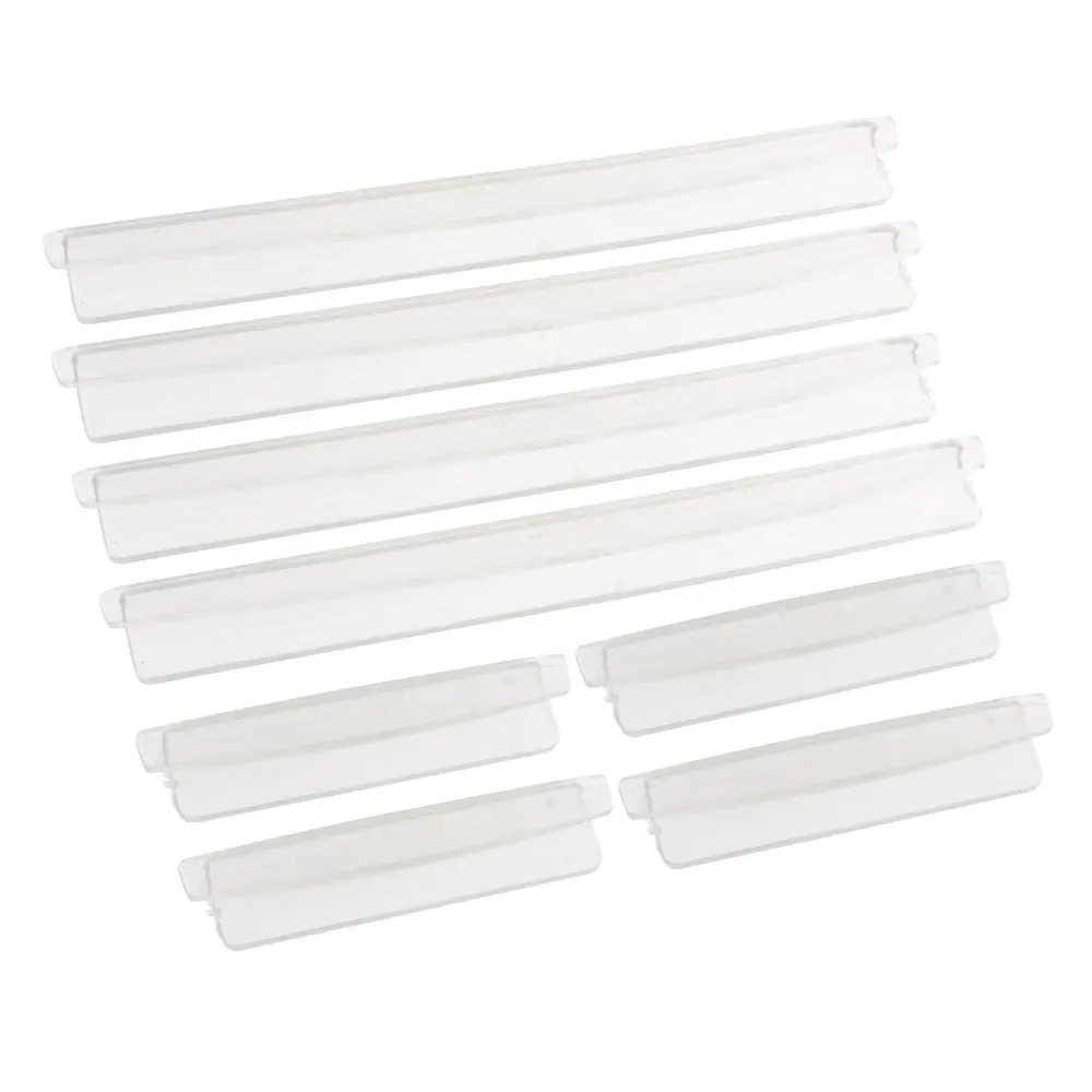 

White Color 1 Set Car Decoration Body Rubber Bumper Stickers Car Crash Bar Door Car Anti-collision Strip