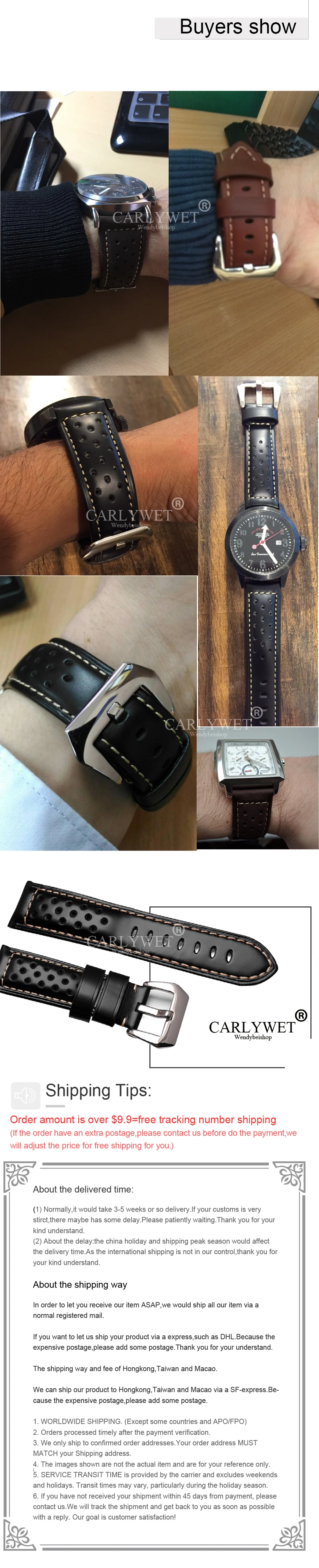 Cheap Pulseira do relógio