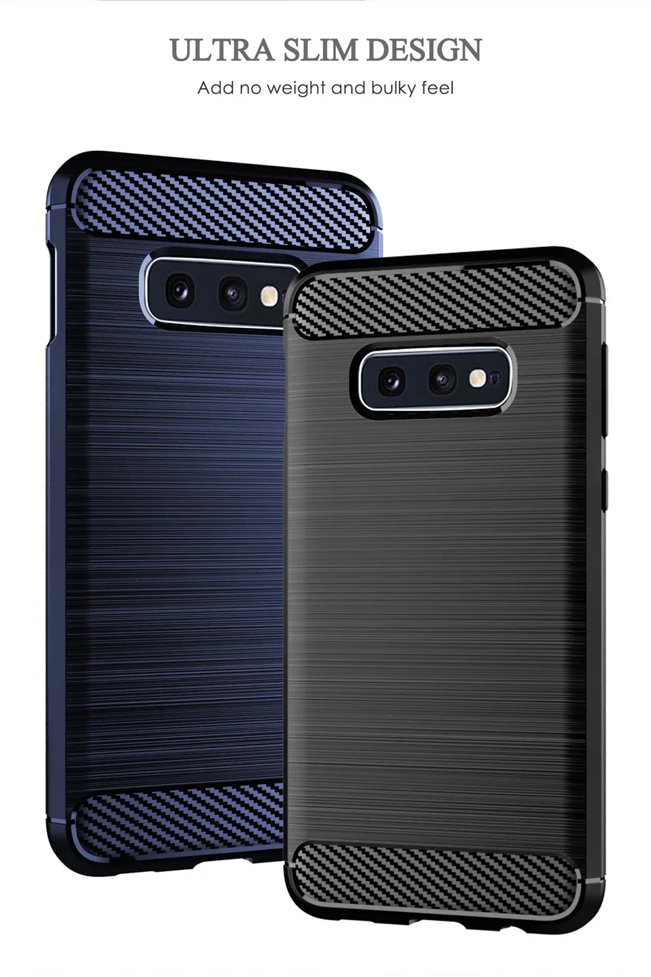 For Samsung S10 Case Silicone Rugged Armor Soft Back Cover Case For Samsung Galaxy S10e S10 Lite Pro S10Pro ShockProof Cases (8)