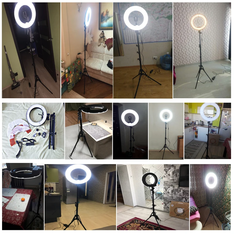 Fotopal LED Ring Light For Camera Photo/Studio/Phone/Video 13\