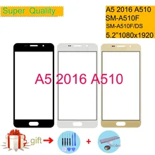 For Samsung Galaxy A5 2016 A510 SM-A510F A510F SM-A510F/DS Touch Screen Front Glass Panel TouchScreen Outer Glass Lens NO LCD For Samsung Galaxy A5 2016 A510 SM-A510F A510F SM-A510F/DS Touch Screen Front Glass Panel TouchScreen Outer Glass Lens NO LCD