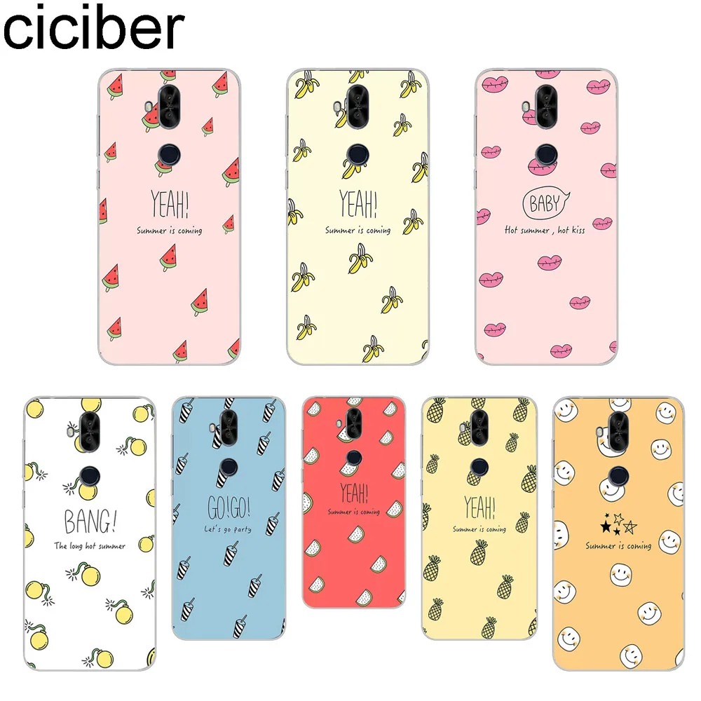 

ciciber Summer Fruit Pineapple Phone Case for ASUS Zenfone 5 Lite ZC600KL Cover for Zenfone 5 5Z ZE620KL ZS620KL Soft TPU Coque