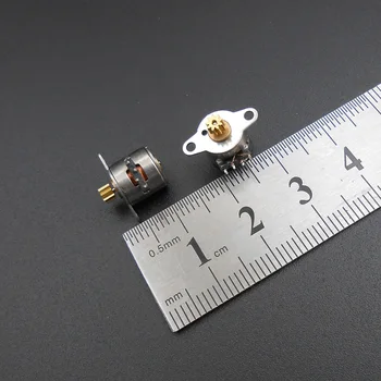 

100PCS NEW Mini 12mm*8mm 2-Phase 4-Wire Stepper Motor Stepping Motor 9T Copper Gear HQ Height=12MM Dia.= 8MM 100PCS/LOT *FD035
