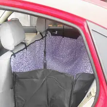 Pet Dog Car Trunk Seat Cover Non-slip Waterproof Hammock Protector Puppy Mat Safety Outdoor Travel Print