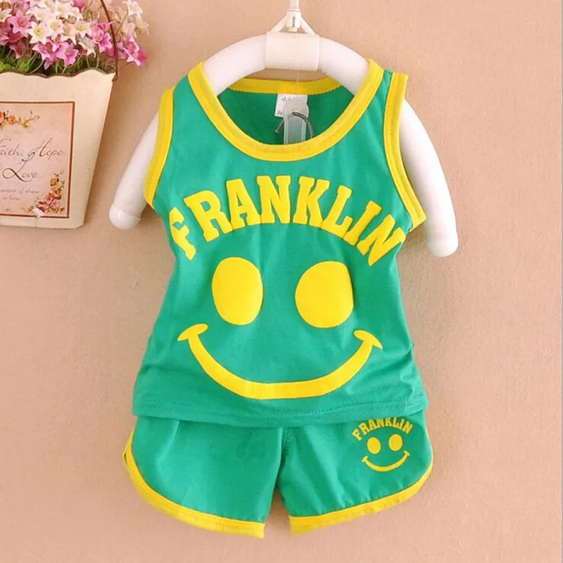 Хлопковый комплект одежды для мальчиков и девочек 4 9 мес.|vest jacket|clothing menvest child |