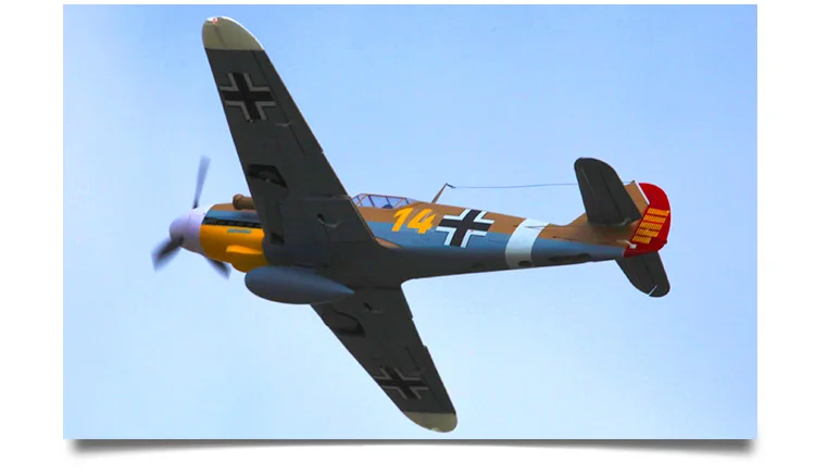 Фотообои 1400 мм/1 4 м Messerschmitt Bf 109 Bf109 новейшая версия PNP большой масштаб модель