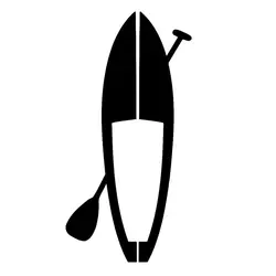 8 см * 16 см Интересный мультфильм Canoe виды спорта виниловая наклейка автомобиля Стикеры черный/серебристый s9-0346
