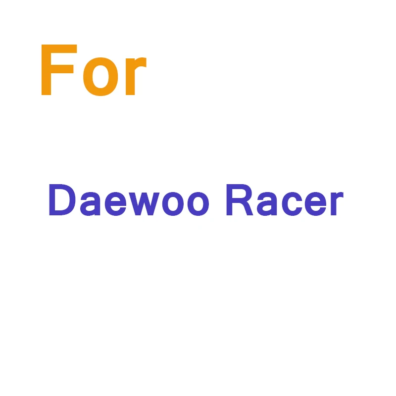 Cawanerl автомобиля Elantra Accent Tucson запечатывание печать в полоску комплект Шум изоляционное уплотнение края Обрезной уплотнитель пригодный для Daewoo Tico Racer Statesman - Цвет: For Daewoo Racer