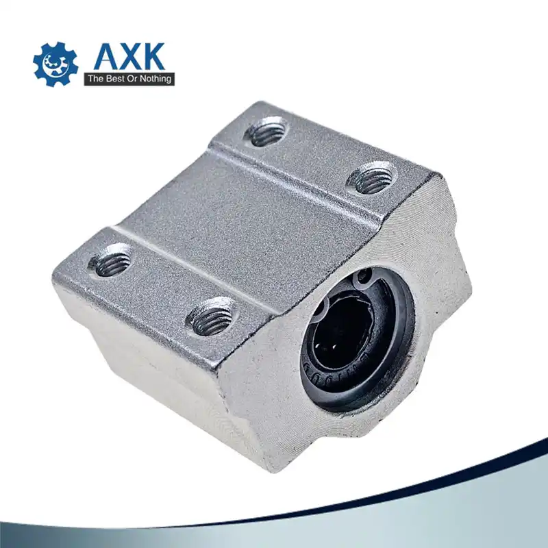 SC25UU SCS25UU 25mm Linear Ball Bearing Pellow Block Linear Unit FOR CNC 2 PCS