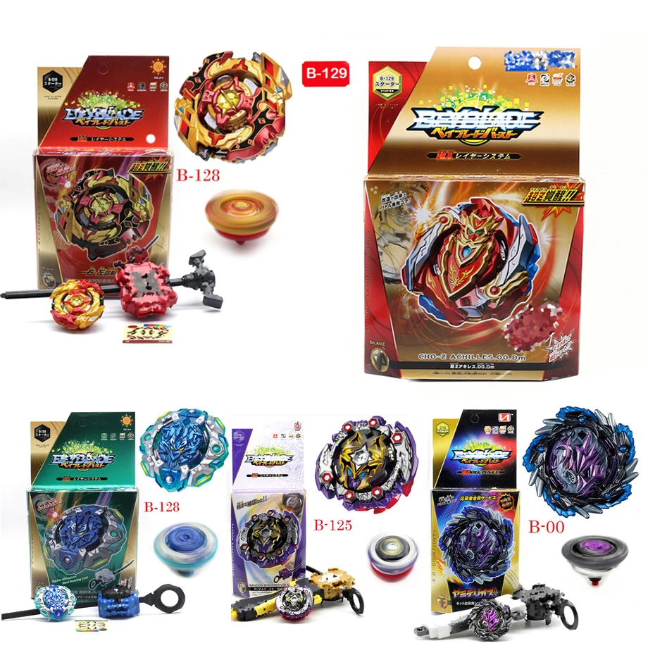 

Brand new Beyblade Burst B-129 CHO-Z ACHILLES.00.DM Blayblade B127 with launcher Bayblade beblades gyroscope Toys for Children