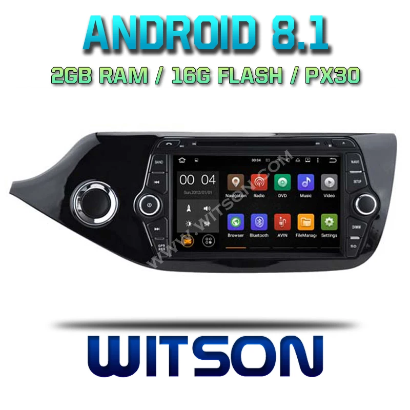 

WITSON Android 8.0/ 8.1 RK SYTSEM Qcta core(eight core) Car Dvd GPS Player For KIA CEED 2013-2014 4G RAM 32G ROM IPS