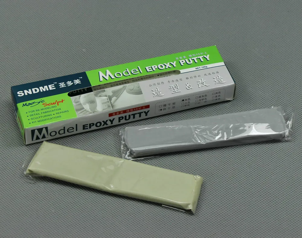 GJSX01 Model Epoxy Putty Light Grey Modeling Tool 100g NEWin DIY Craft