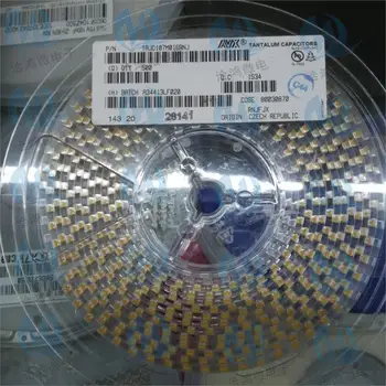 

SMD tantalum capacitor 108J 6.3V 1000UF E 7343 AVX