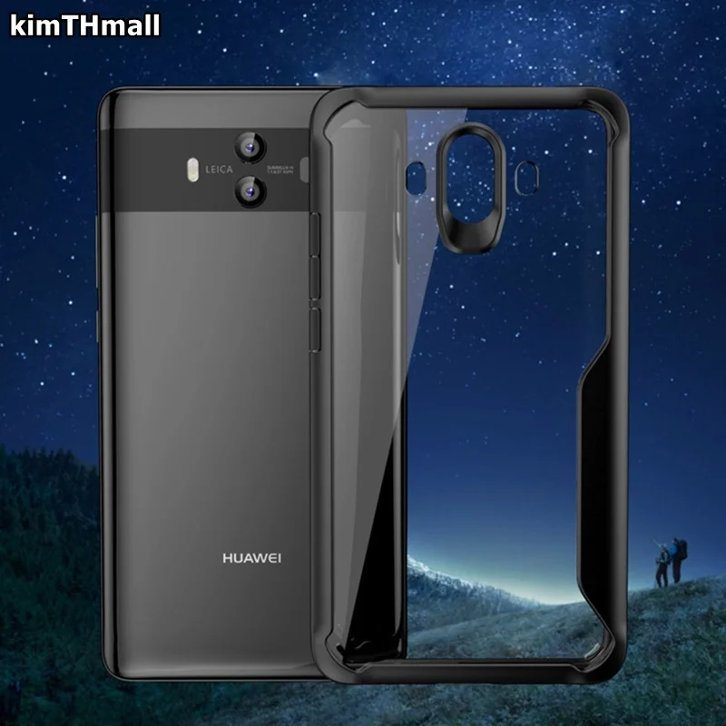 

Case For Huawei Mate 10 Back Cover Huawei Mate 10 Pro case fundas shock proof Armor TPU Transparent Soft phone case kimTHmall